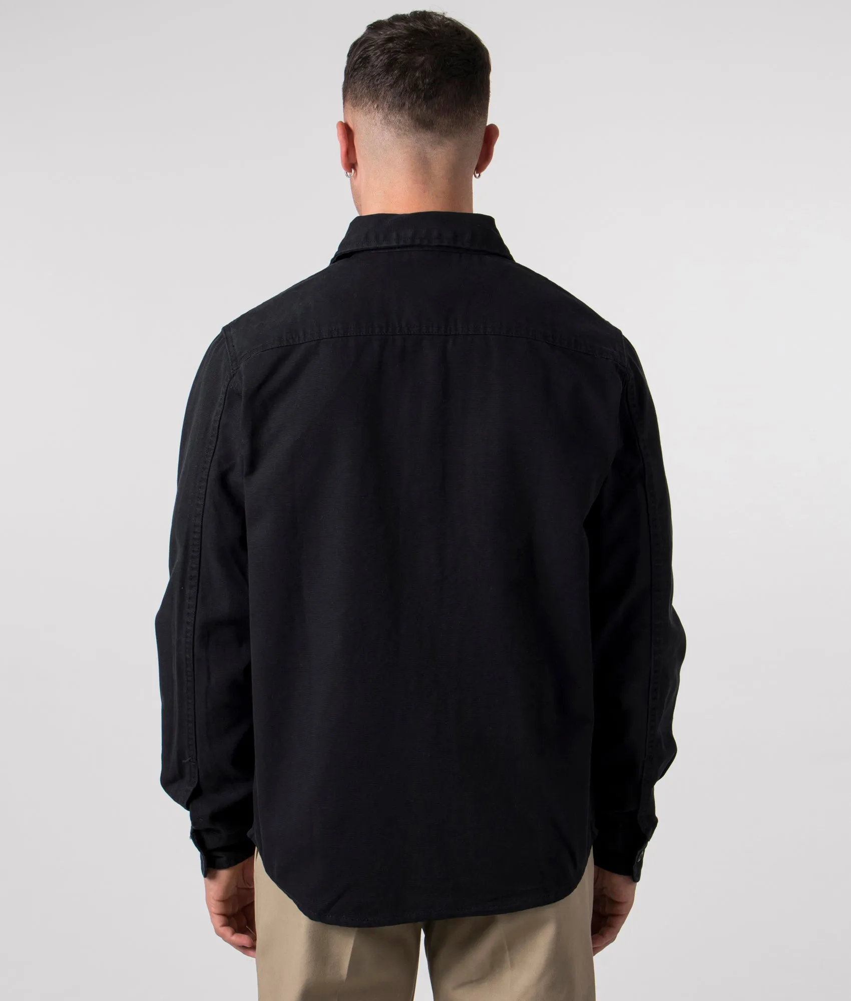 Relaxed Fit Duck Canvas Shirt